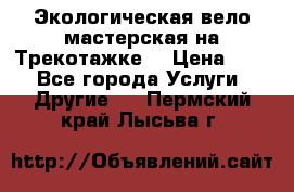 Экологическая вело мастерская на Трекотажке. › Цена ­ 10 - Все города Услуги » Другие   . Пермский край,Лысьва г.